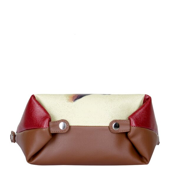 Printed Leather 3-in-1 Convertible Top Handle Crossbody Bag for Women- Daily Use - Picture 14 of 16